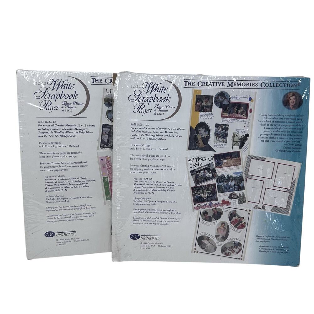 Creative Memories 12x12 28 Pages NEW unopened And Open